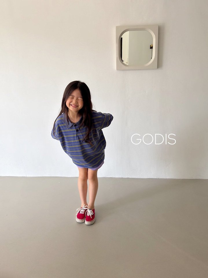 Godis - Korean Children Fashion - #childofig - Retro Collar Tee - 7