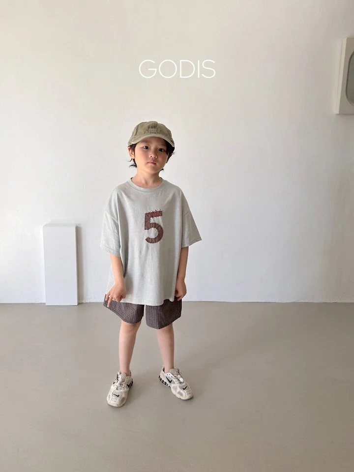 Godis - Korean Children Fashion - #childofig - Check Shorts - 11