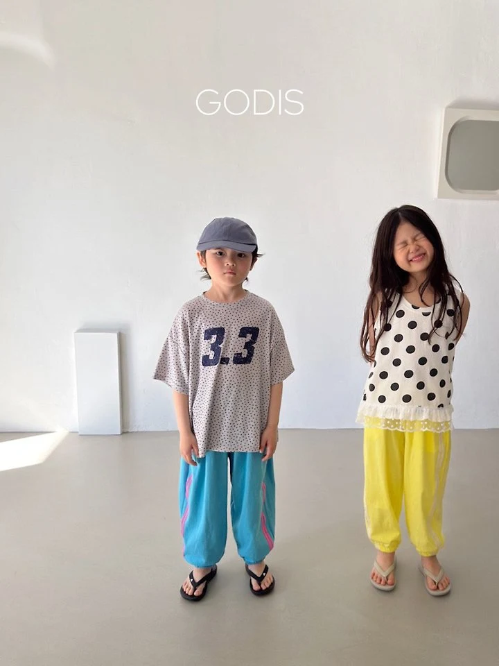 Godis - Korean Children Fashion - #childofig - Vivid Double-Line Pants - 4