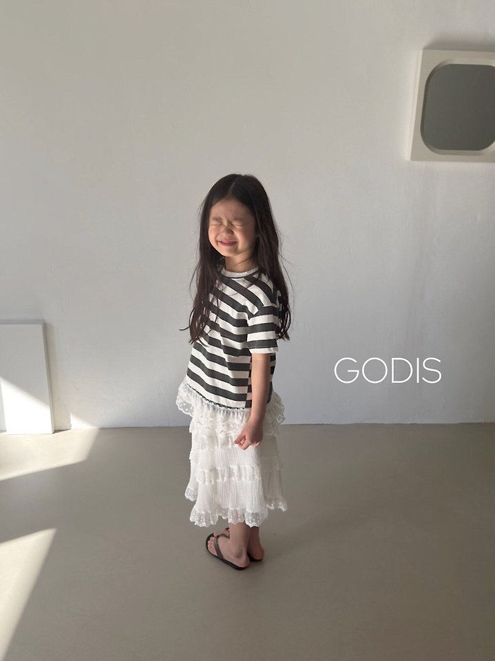 Godis - Korean Children Fashion - #childofig - Bold Lace Top - 12
