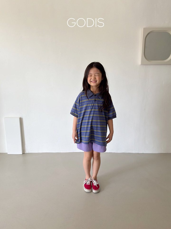 Godis - Korean Children Fashion - #childrensboutique - Retro Collar Tee - 8
