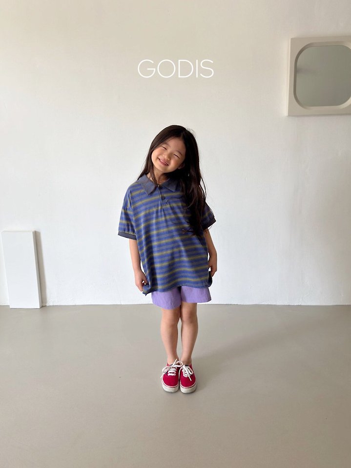 Godis - Korean Children Fashion - #designkidswear - Retro Collar Tee - 9