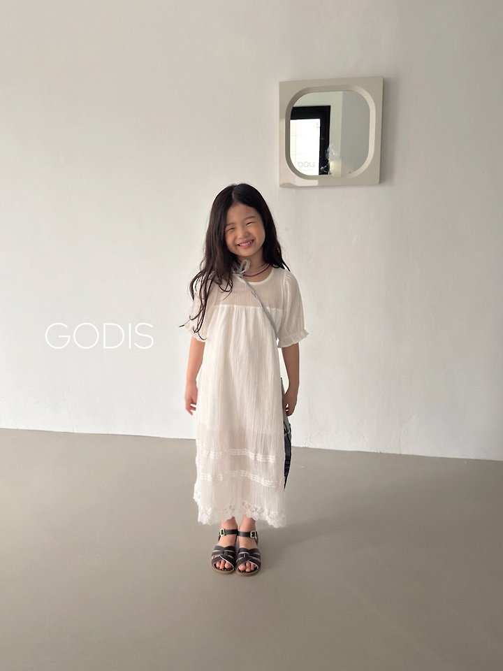 Godis - Korean Children Fashion - #designkidswear - Yoru Lace One-piece - 6