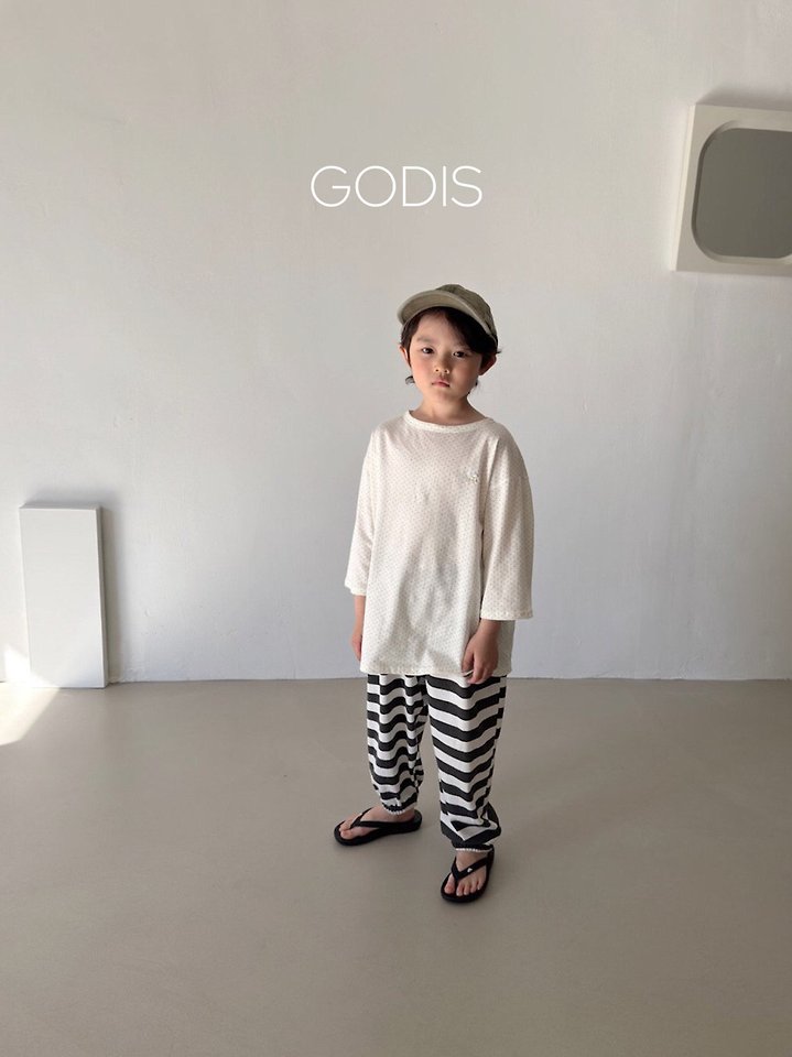 Godis - Korean Children Fashion - #designkidswear - Bold Banding Pants - 7