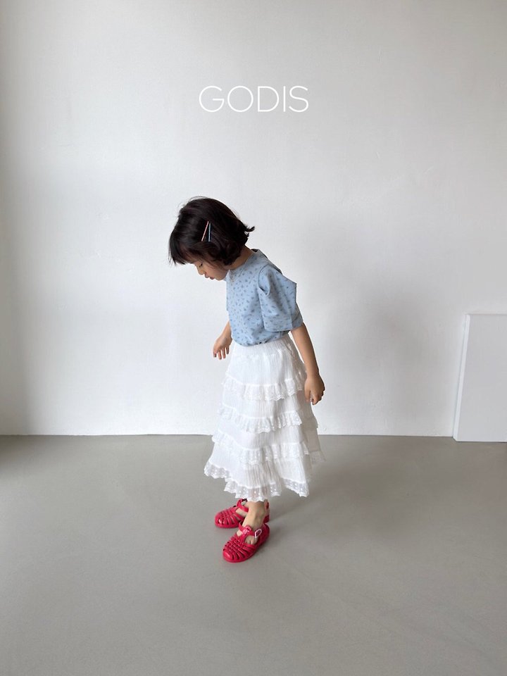 Godis - Korean Children Fashion - #discoveringself - Floral Tee - 12