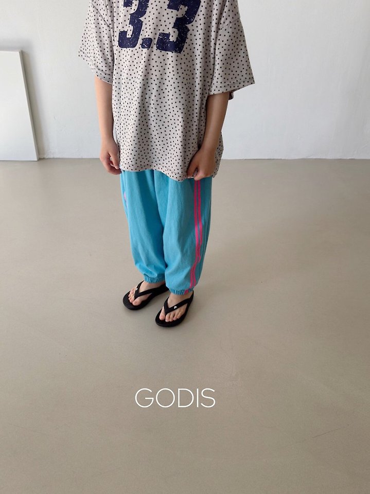 Godis - Korean Children Fashion - #discoveringself - Vivid Double-Line Pants - 7