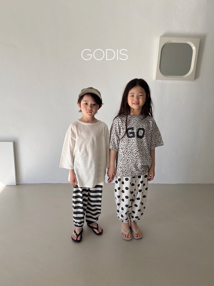 Godis - Korean Children Fashion - #fashionkids - Bold Banding Pants - 9