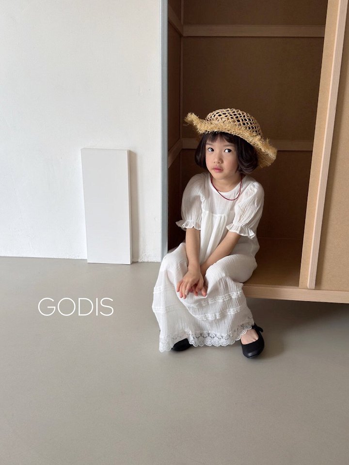 Godis - Korean Children Fashion - #kidzfashiontrend - Yoru Lace One-piece - 11