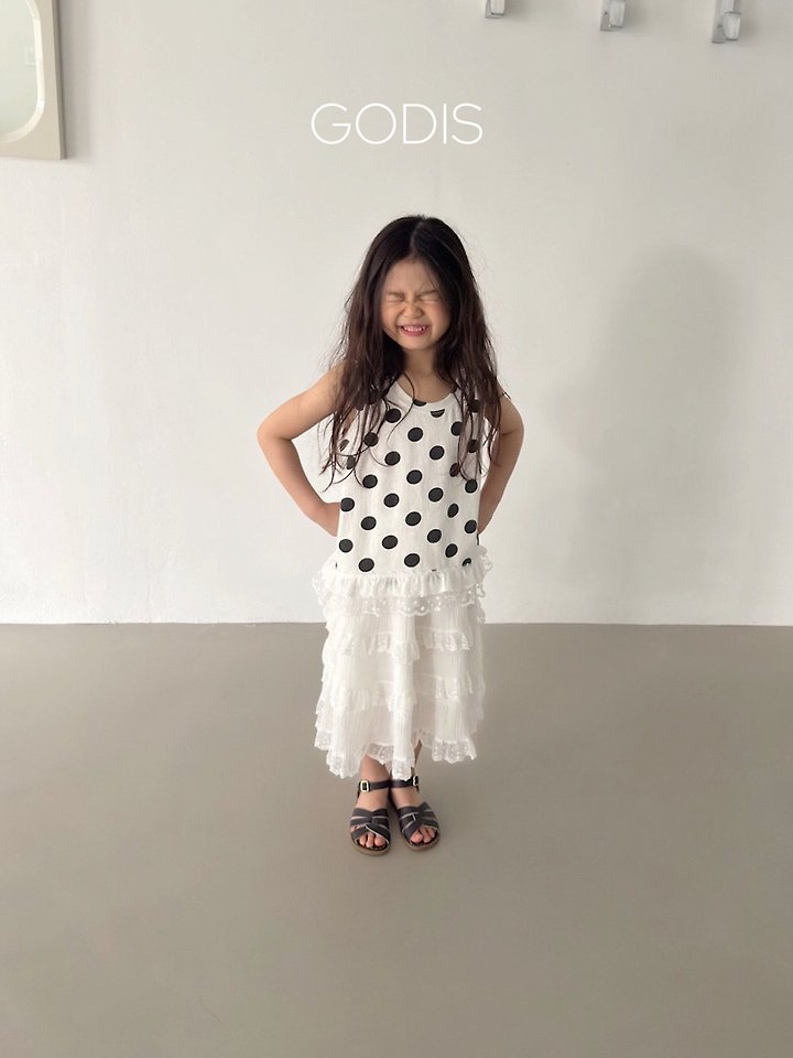 Godis - Korean Children Fashion - #kidzfashiontrend - Four-Tier Skirt - 6