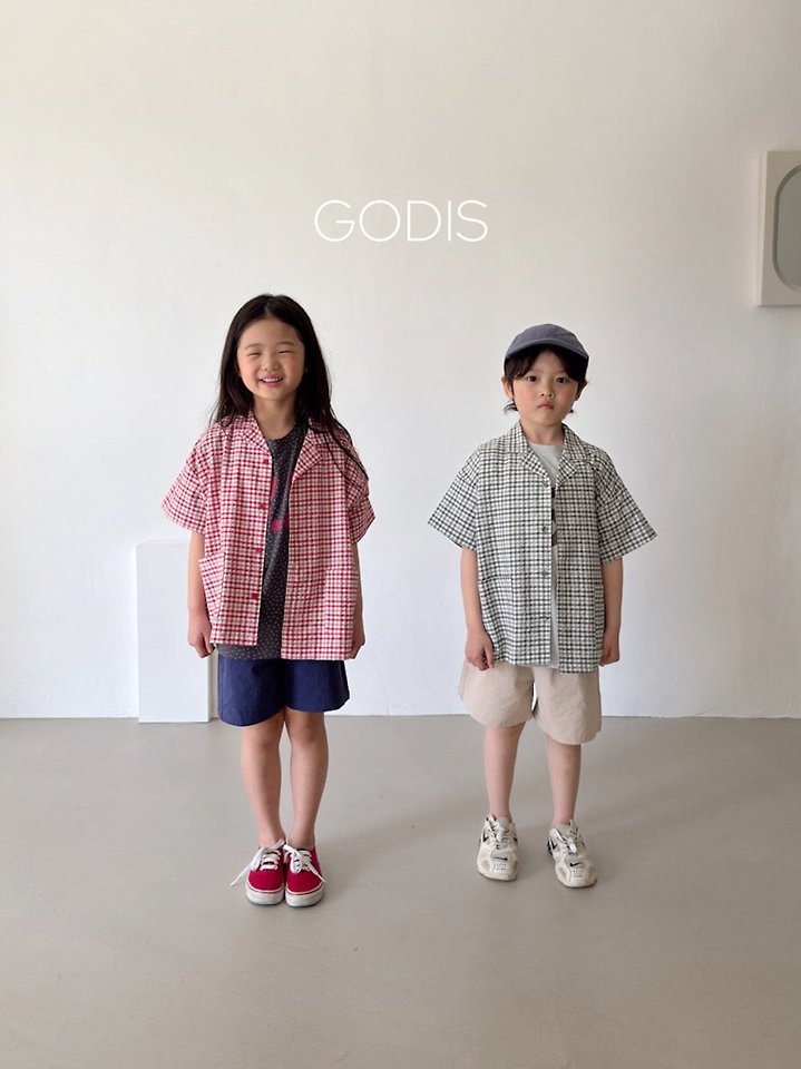 Godis - Korean Children Fashion - #kidzfashiontrend - Check Shirt - 5