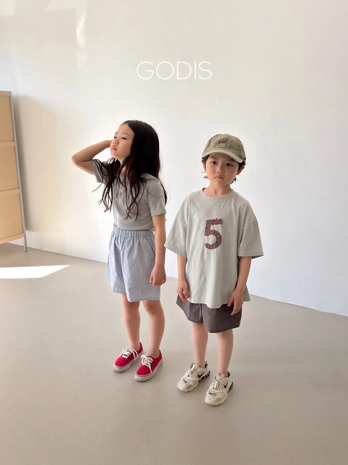 Godis - Korean Children Fashion - #kidsstore - Check Shorts - 4