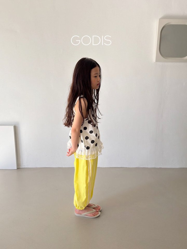 Godis - Korean Children Fashion - #kidzfashiontrend - Vivid Double-Line Pants - 11