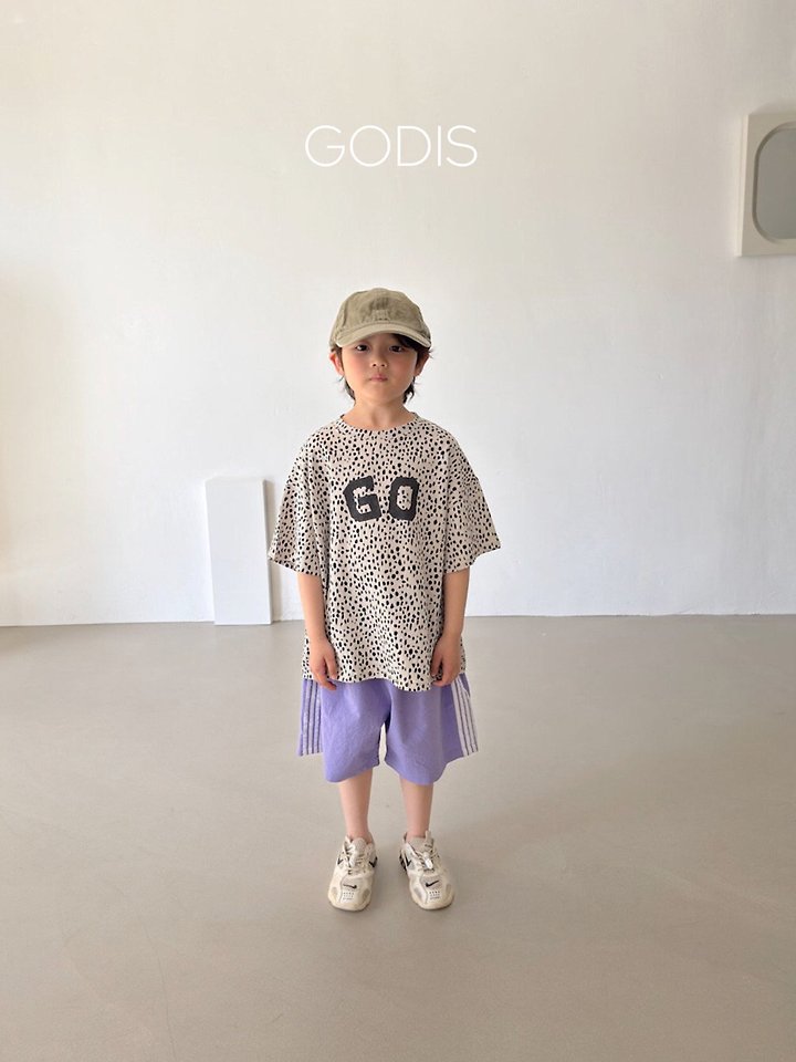 Godis - Korean Children Fashion - #magicofchildhood - 4-Line Track Shorts - 12