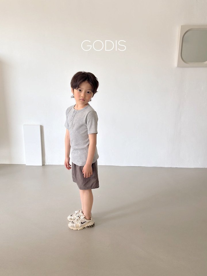 Godis - Korean Children Fashion - #minifashionista - Ribbed Button Top - 11