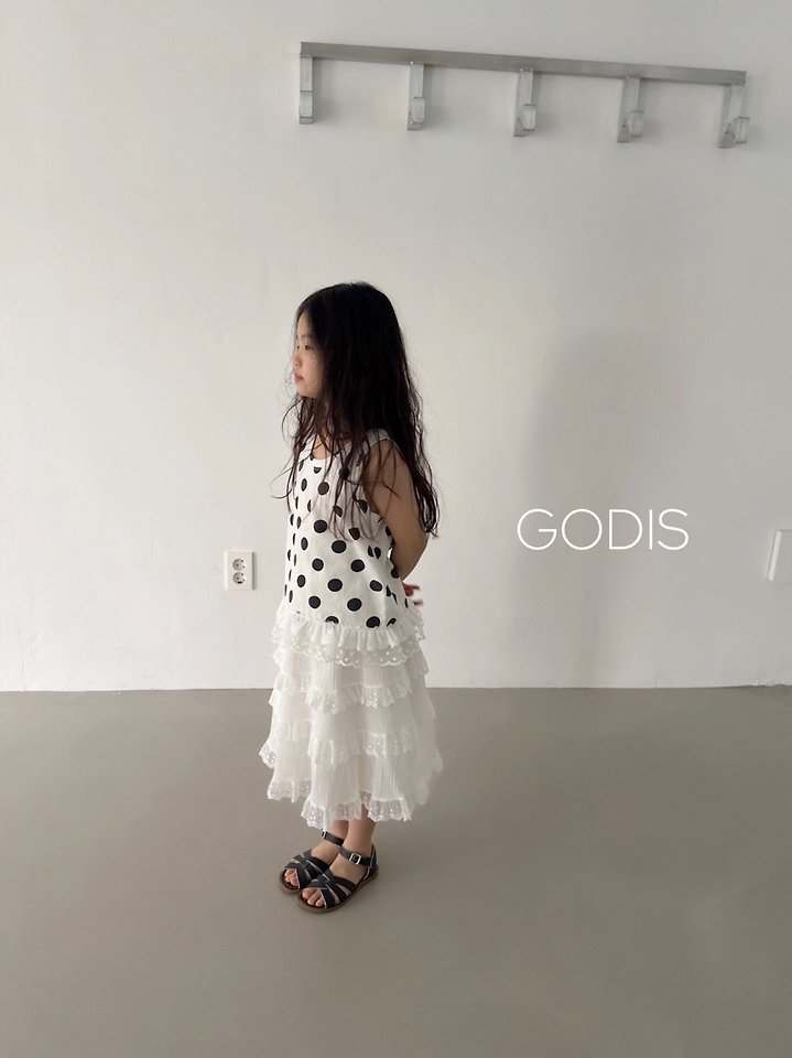 Godis - Korean Children Fashion - #minifashionista - Bold Lace Top - 7