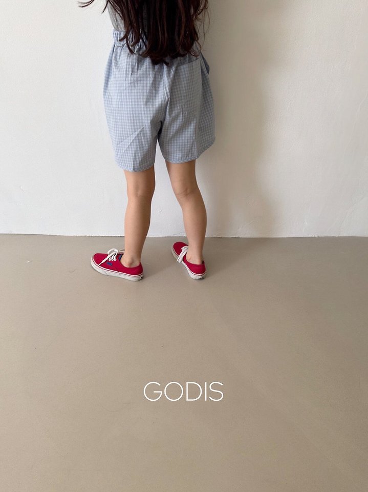 Godis - Korean Children Fashion - #prettylittlegirls - Check Shorts - 9