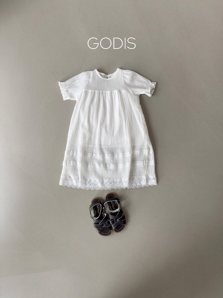 Godis - Korean Children Fashion - #todddlerfashion - Yoru Lace One-piece