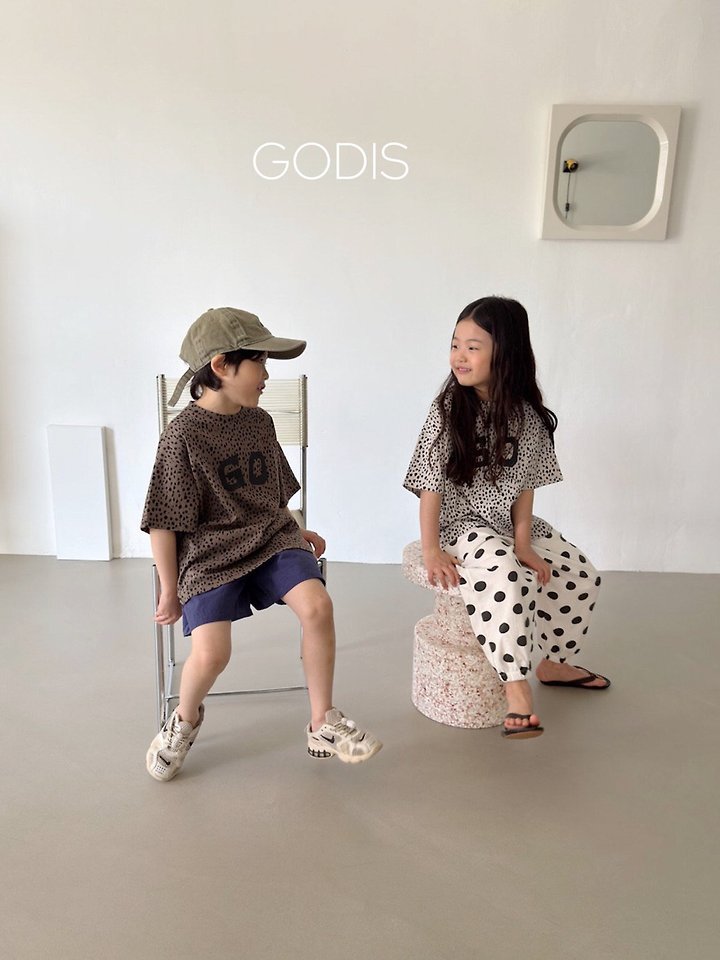 Godis - Korean Children Fashion - #todddlerfashion - Leopard Print GO Tee - 11
