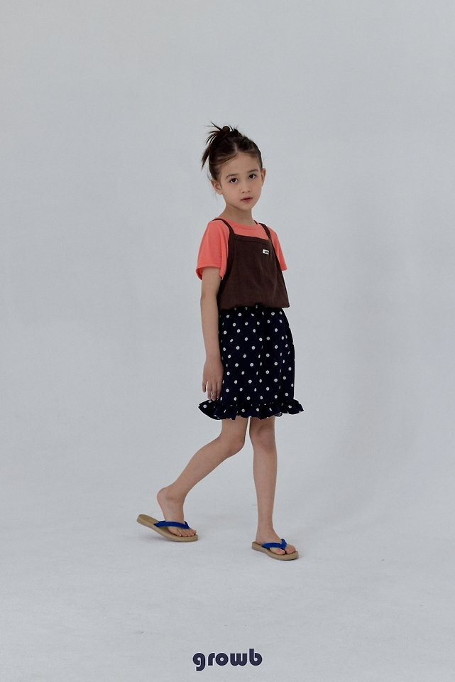 Grow B - Korean Children Fashion - #kidzfashiontrend - Vinne Sleeveless Top - 4