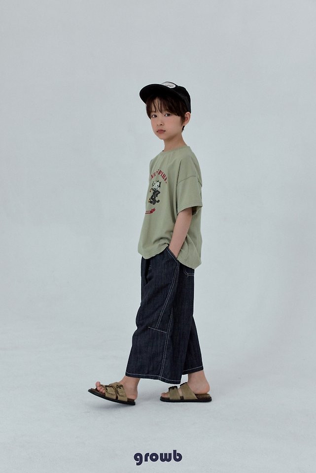 Grow B - Korean Children Fashion - #Kfashion4kids - Over Pants - 6