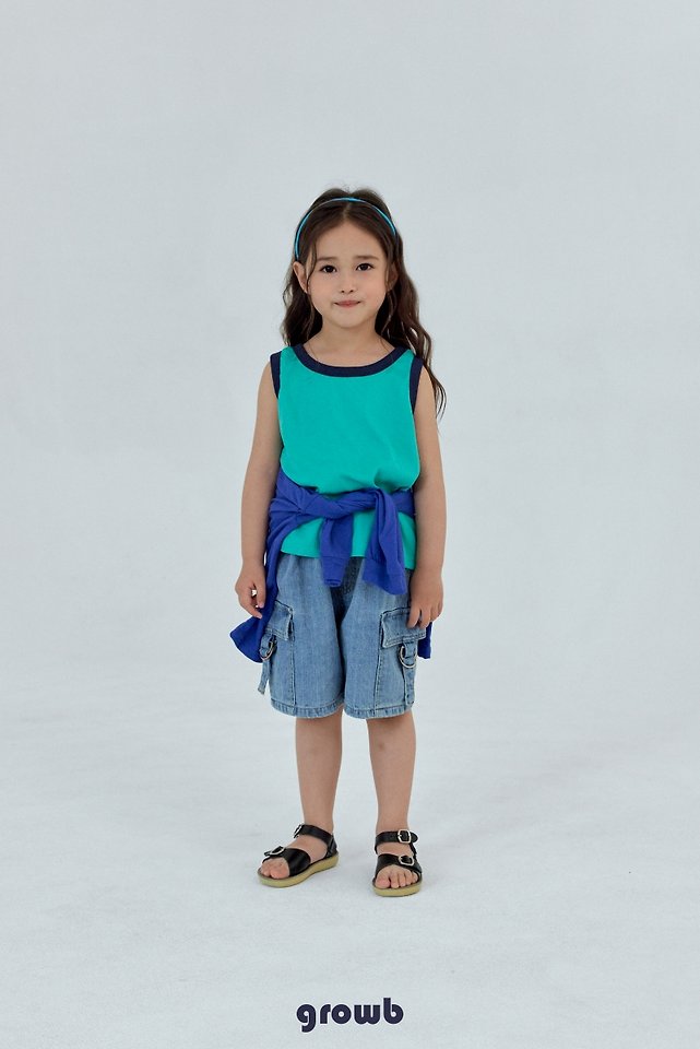 Grow B - Korean Children Fashion - #Kfashion4kids - Vintage Cargo Pants - 2