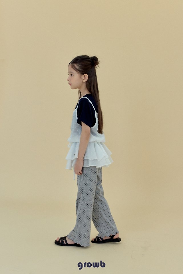 Grow B - Korean Children Fashion - #Kfashion4kids - Coco One-piece (Check) - 12