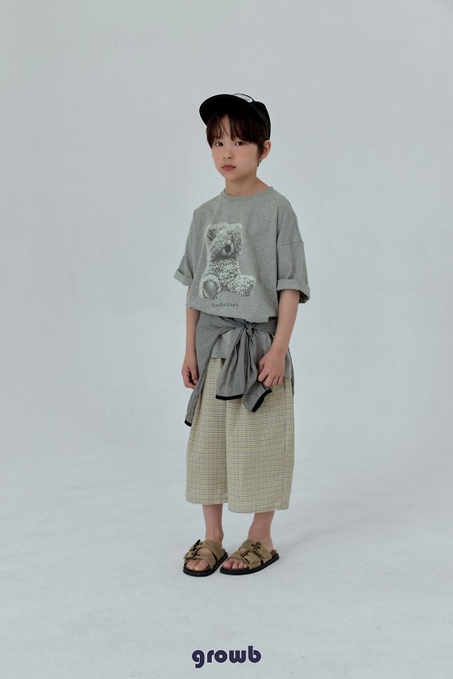 Grow B - Korean Children Fashion - #childofig - Holo Bear Tee - 3