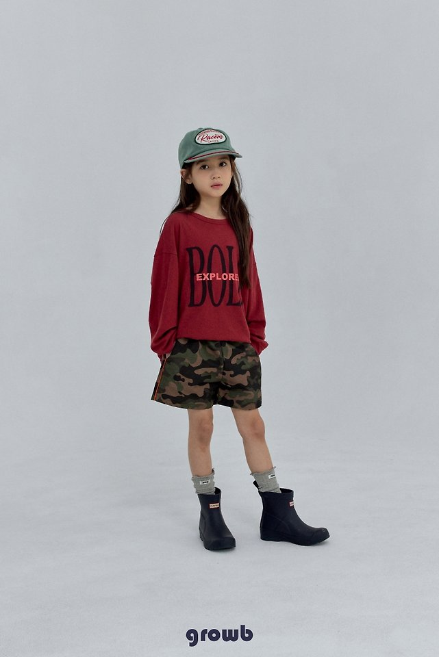 Grow B - Korean Children Fashion - #childofig - Bold Tee - 12