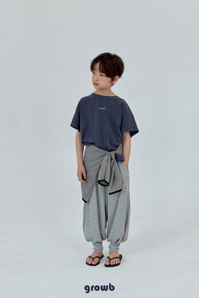 Grow B - Korean Children Fashion - #childofig - Rolling Pants - 6