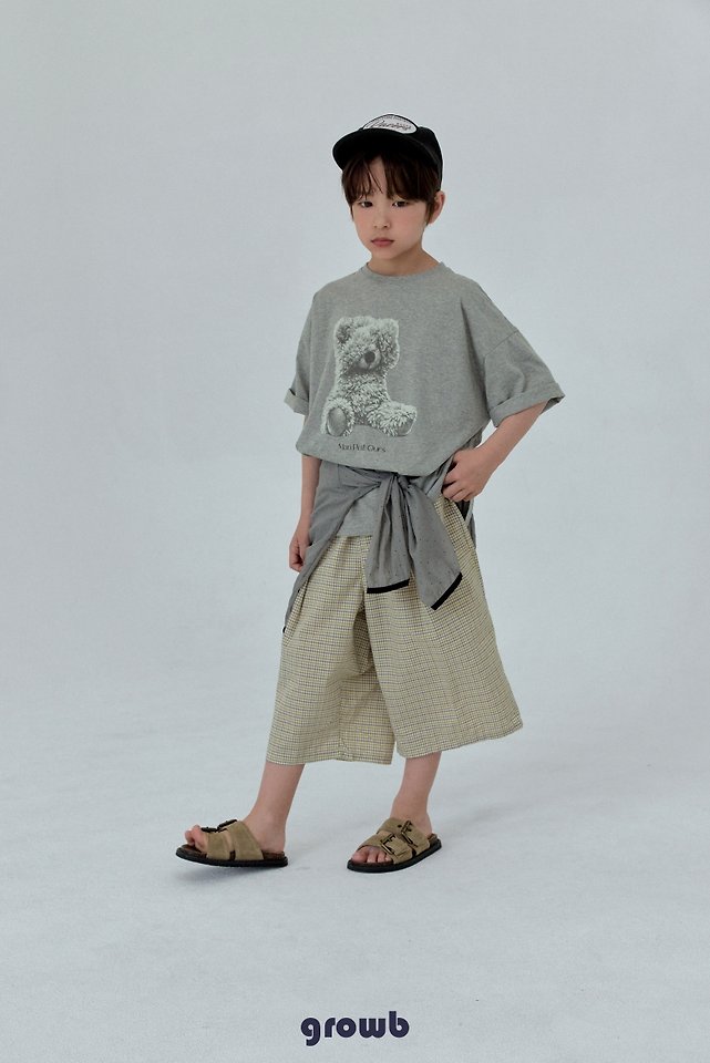 Grow B - Korean Children Fashion - #childofig - Holo Bear Tee - 4