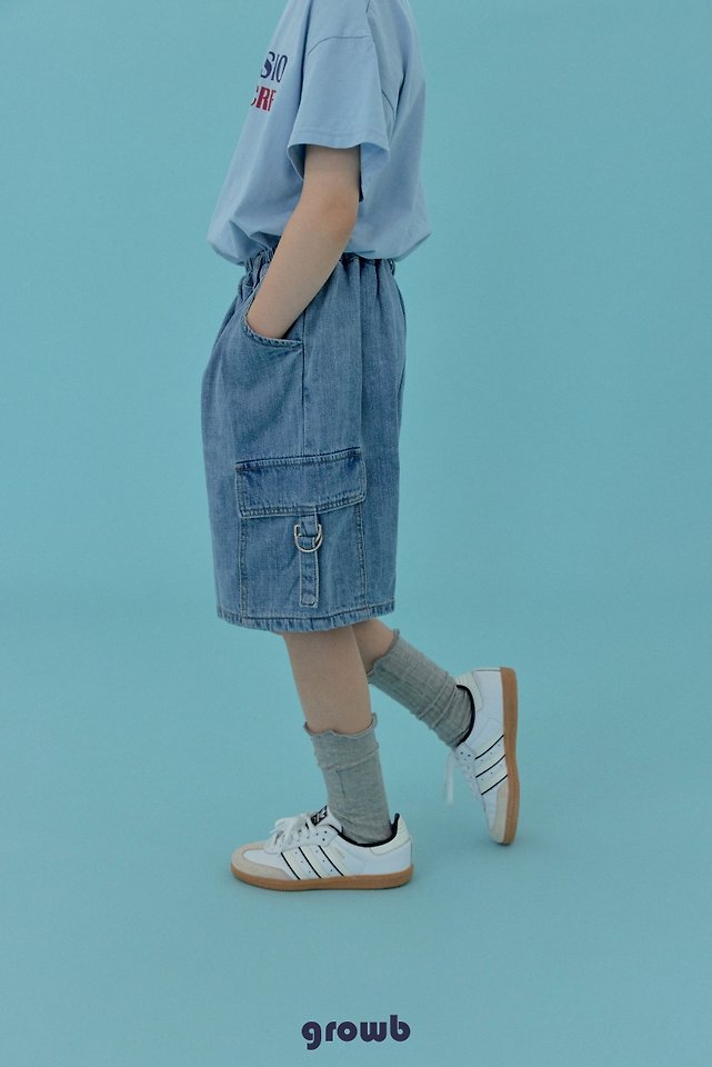 Grow B - Korean Children Fashion - #childrensboutique - Vintage Cargo Pants - 11