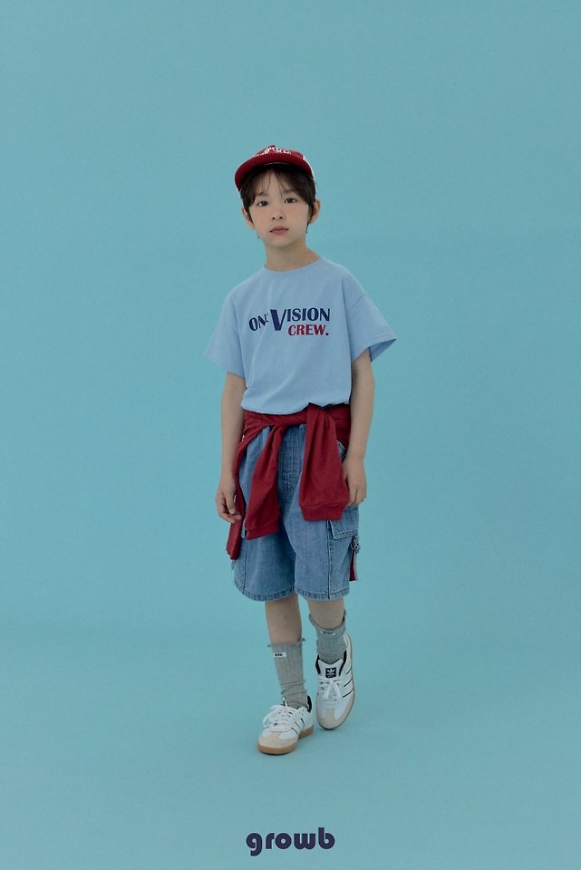 Grow B - Korean Children Fashion - #designkidswear - Crew Tee - 9