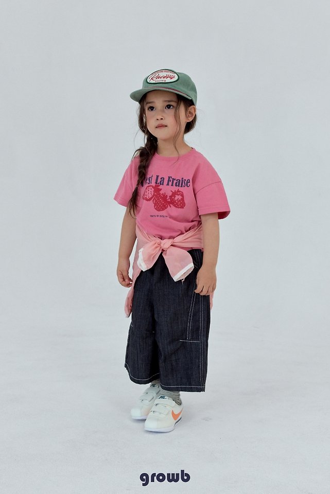 Grow B - Korean Children Fashion - #designkidswear - Berry Tee - 8