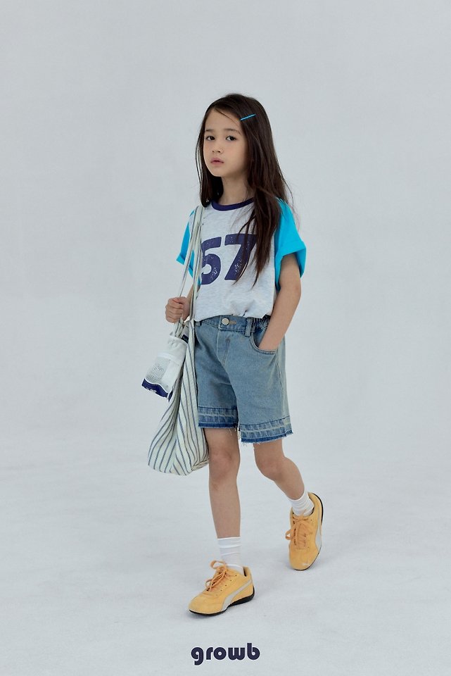 Grow B - Korean Children Fashion - #designkidswear - Cutting Pants - 11