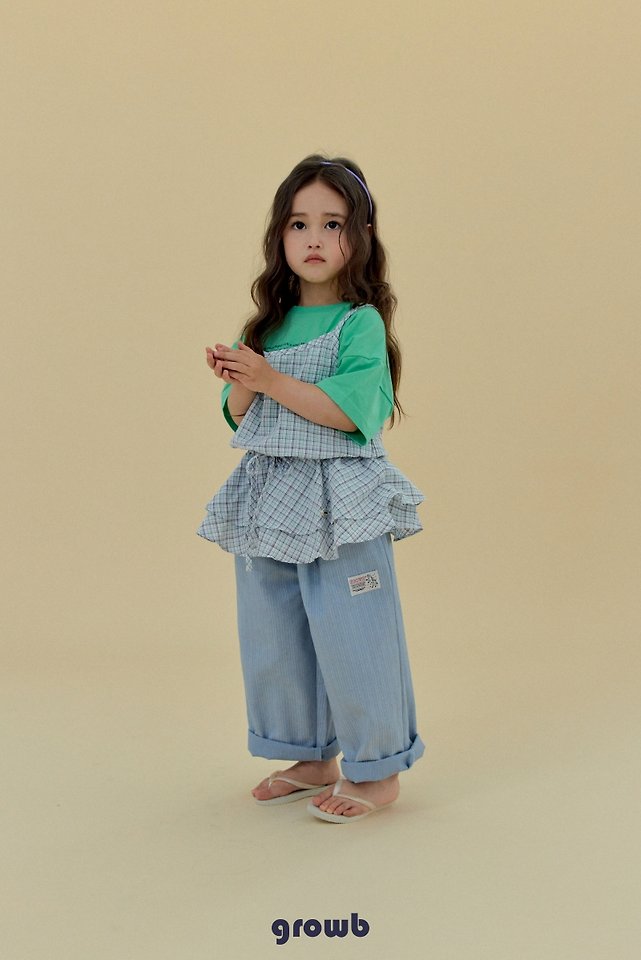 Grow B - Korean Children Fashion - #designkidswear - Coco One-piece (White) - 7