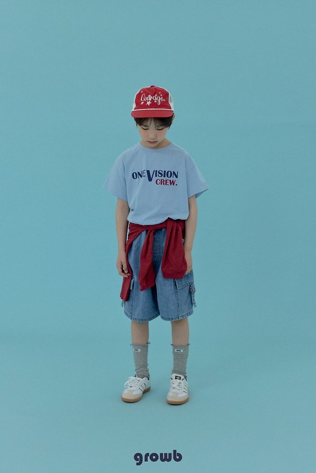 Grow B - Korean Children Fashion - #discoveringself - Crew Tee - 10