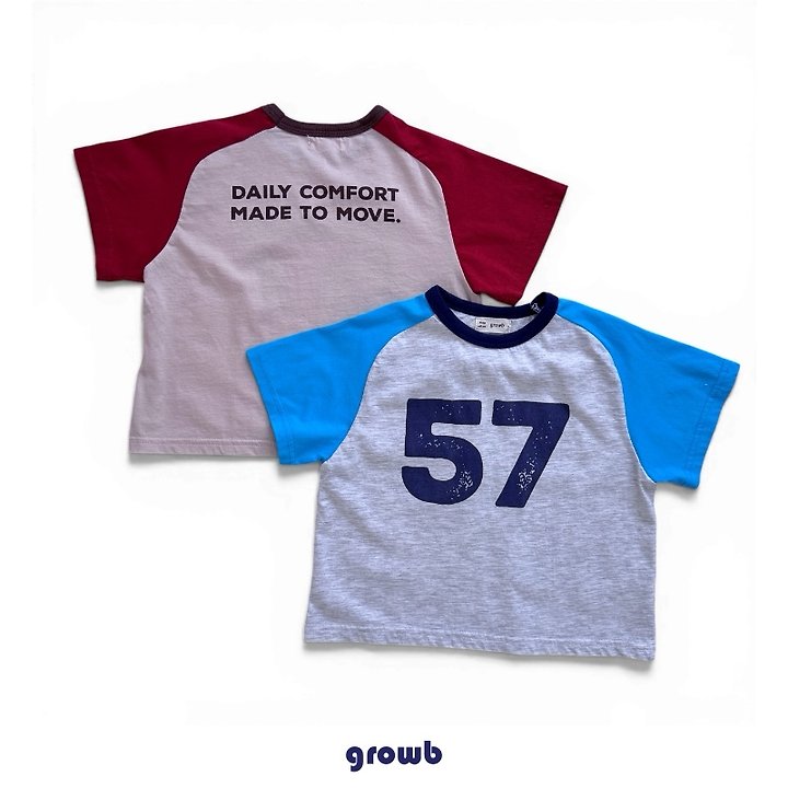 Grow B - Korean Children Fashion - #discoveringself - 57 Tee