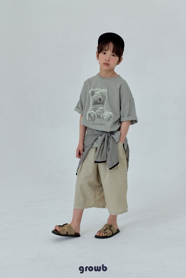 Grow B - Korean Children Fashion - #fashionkids - Holo Bear Tee - 7