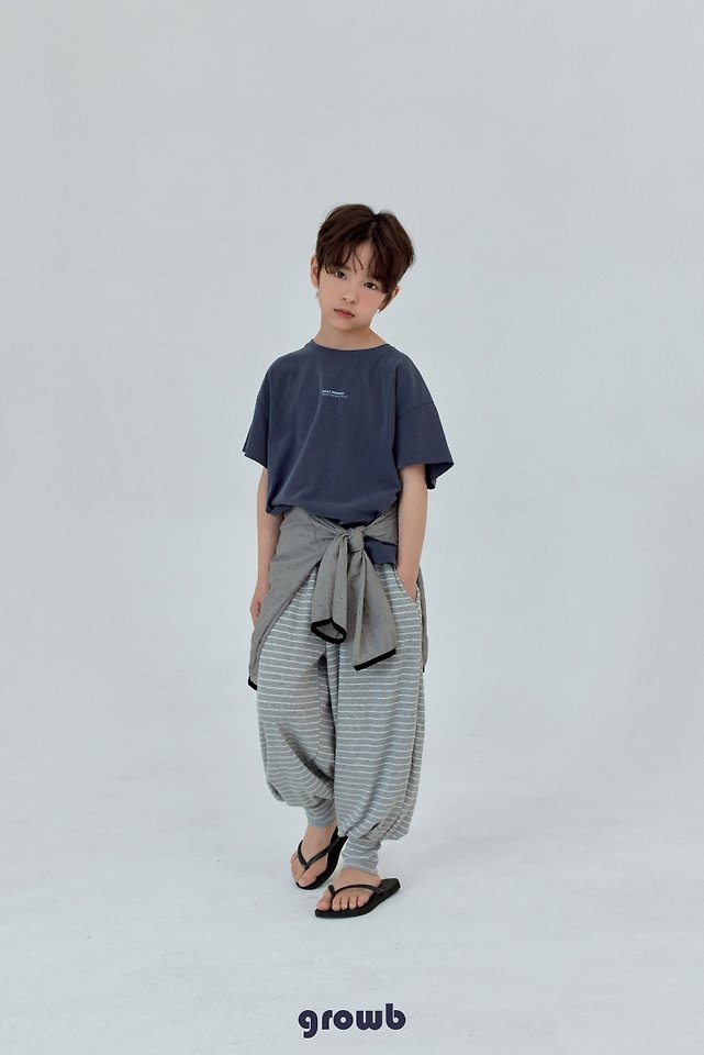 Grow B - Korean Children Fashion - #fashionkids - Rolling Pants - 10