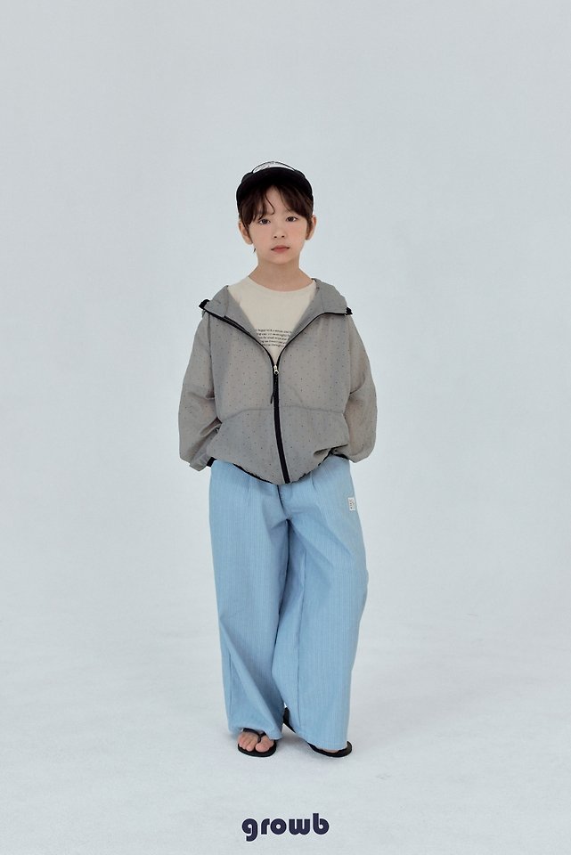 Grow B - Korean Children Fashion - #discoveringself - Splash Jumper (Gray) - 4