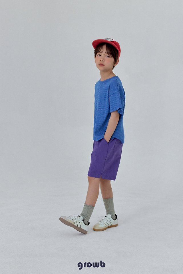 Grow B - Korean Children Fashion - #kidsshorts - Plain Pants - 6