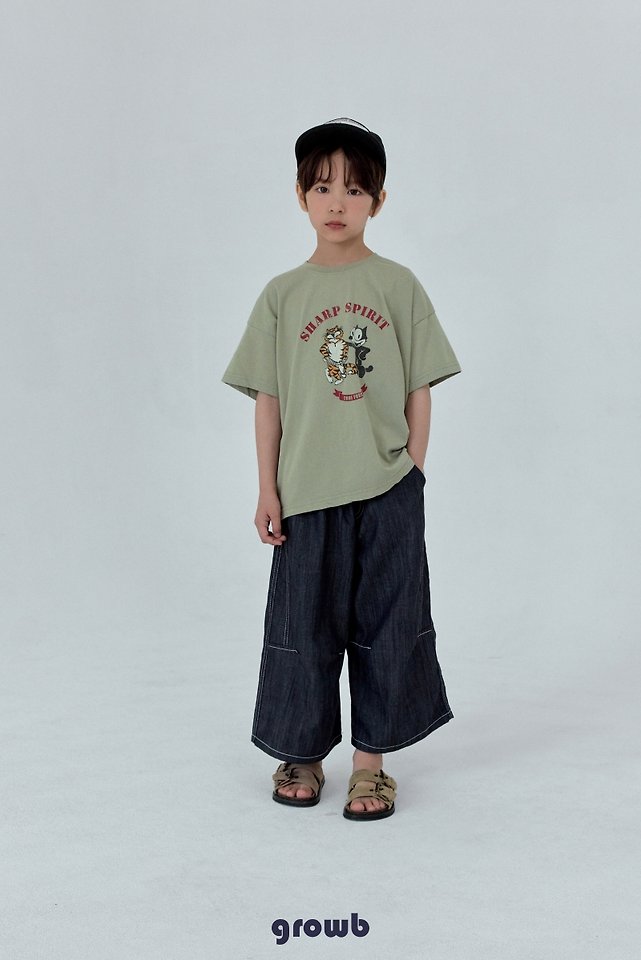 Grow B - Korean Children Fashion - #kidsshorts - Over Pants - 3