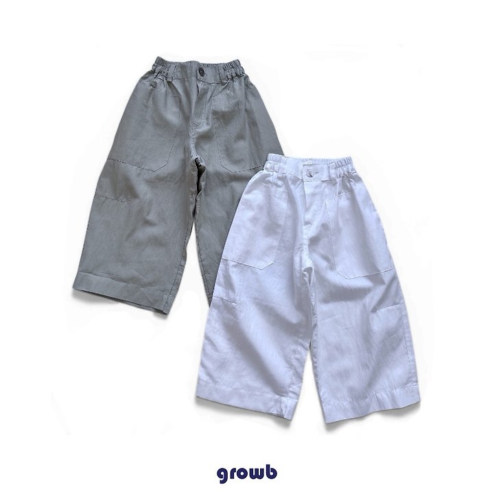 Grow B - Korean Children Fashion - #kidsshorts - Wish Pocket Pants