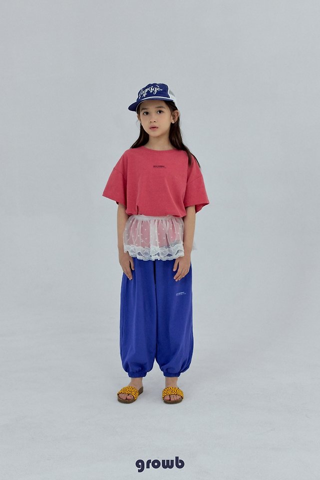 Grow B - Korean Children Fashion - #kidsshorts - Lace Skirt - 3