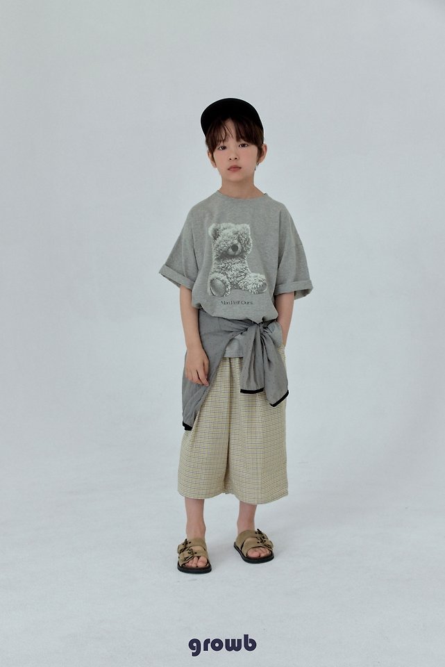 Grow B - Korean Children Fashion - #kidsstore - Holo Bear Tee - 9