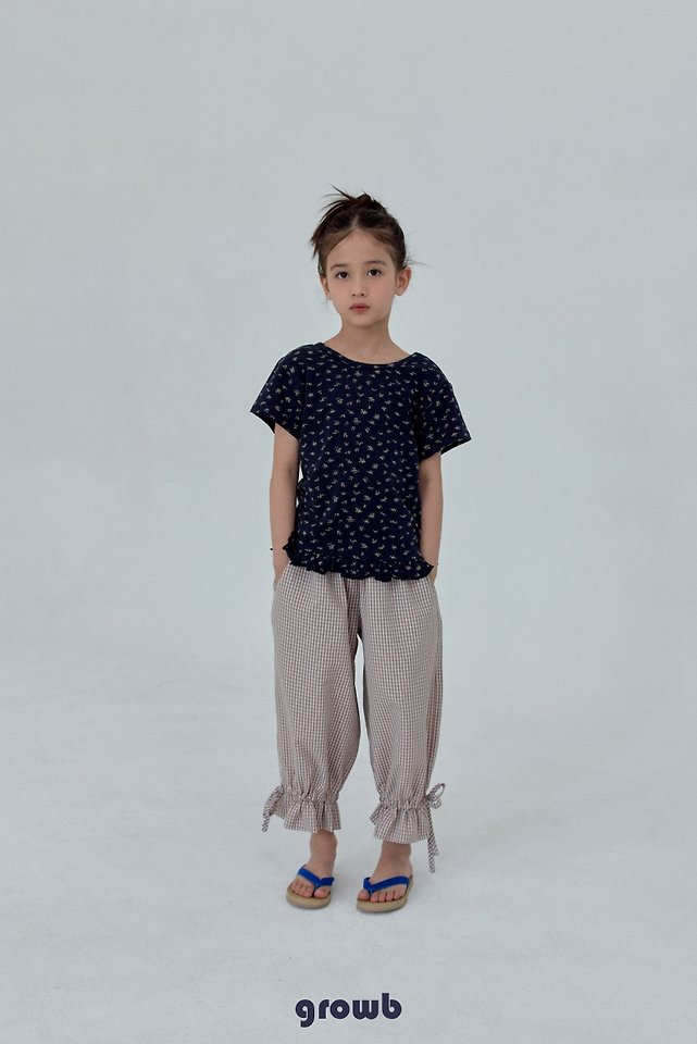 Grow B - Korean Children Fashion - #kidsstore - Floral Tee - 3