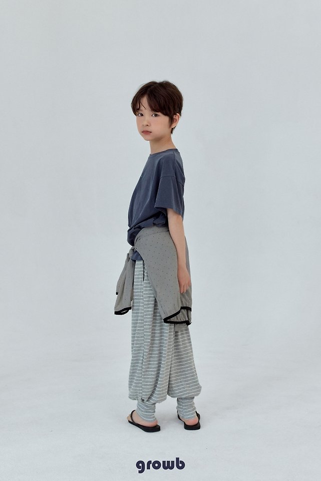 Grow B - Korean Children Fashion - #kidsstore - Rolling Pants - 12