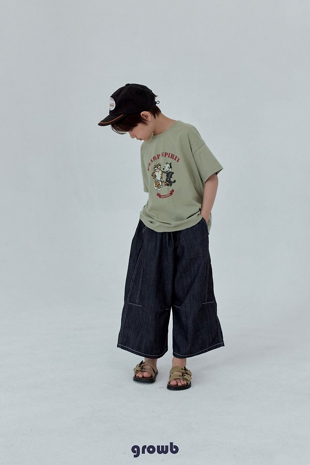Grow B - Korean Children Fashion - #kidsshorts - Over Pants - 4