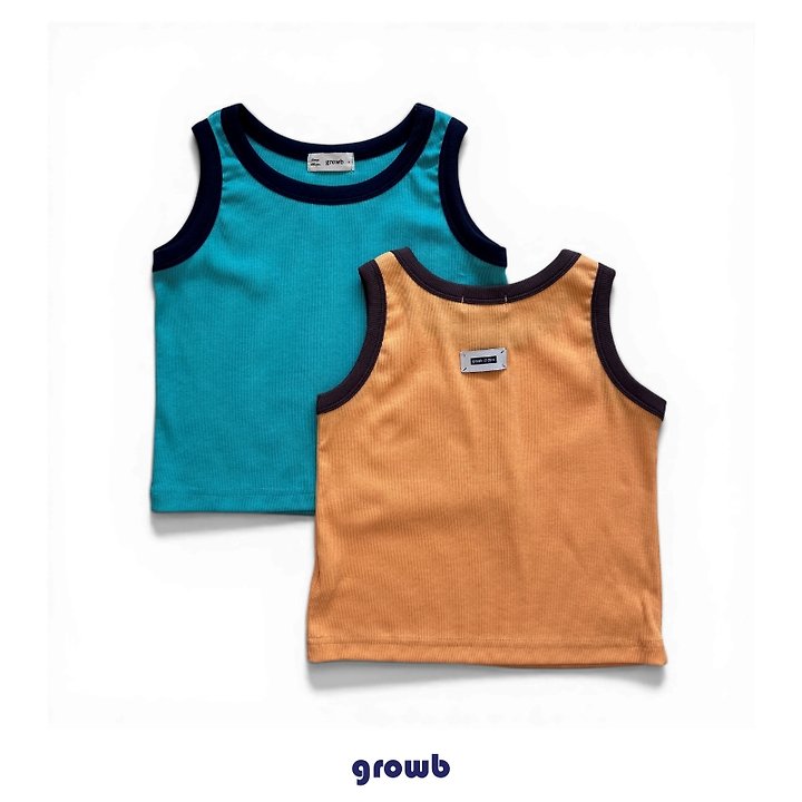 Grow B - Korean Children Fashion - #kidzfashiontrend - Cos Sleeveless Top