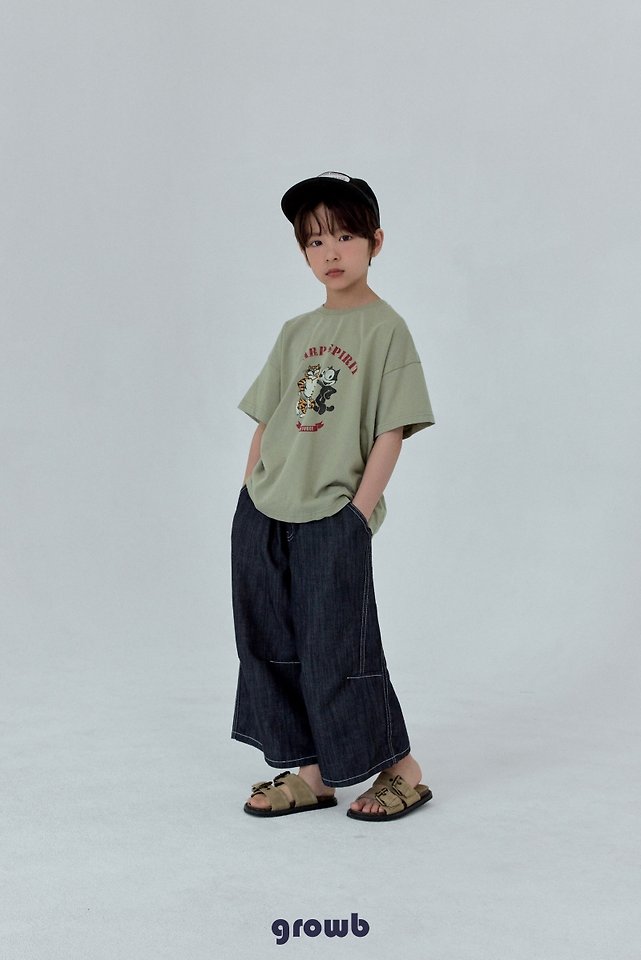 Grow B - Korean Children Fashion - #kidzfashiontrend - Spirit Tee - 7